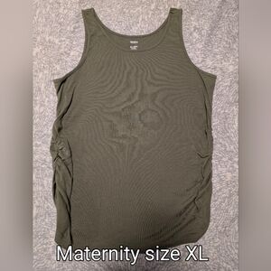 Sonoma Olive Green Maternity Tank Top